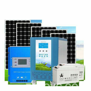 Sistema de energía solar fotovoltaica personalizado para el hogar sin conexión a la red 3KW FVC-3KW