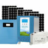 Sistema de energía solar fotovoltaica personalizado para el hogar fuera de la red 5KW FVC-5KW