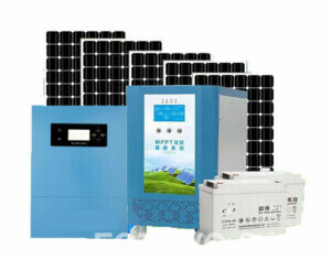 Sistema de energía solar fotovoltaica personalizado para el hogar fuera de la red 5KW FVC-5KW