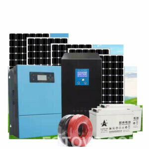 Sistema de energía solar fotovoltaica personalizado para el hogar sin conexión a la red 10KW FVC-10KW