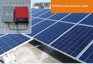 Sistema de energía solar fotovoltaica personalizado para el hogar conectado a la red 5KW FVG-5KW